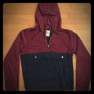 Hollister Hoodie Maroon/Blue
